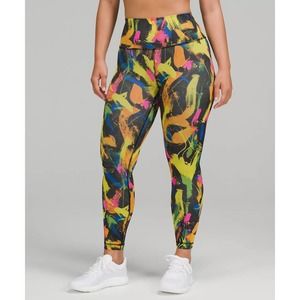 LULULEMON Wunder Train Contour Fit High-Rise Tight Leggings 25" Sz 8